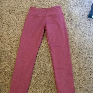 pink leggings